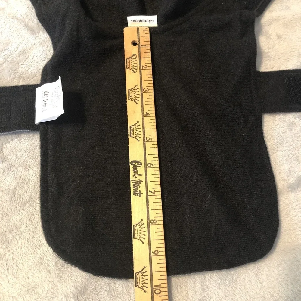 Wit &‎ Delight Dog Puppy Jacket Coat Size XS (Measurements) Chambray Plaid